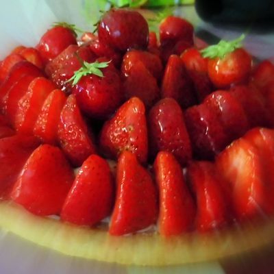 Tarte aux fraises