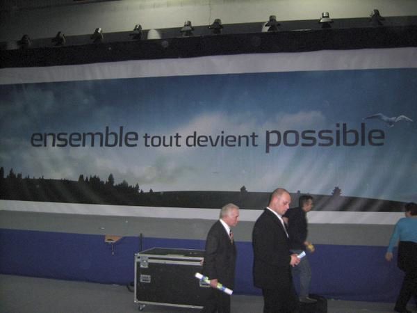 <em>Photos prises lors du meeting de Nicolas Sarkozy &agrave; Besan&ccedil;on le 13 mars 2007</em>