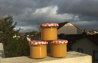 Lemon Curd ou crème de citron. 