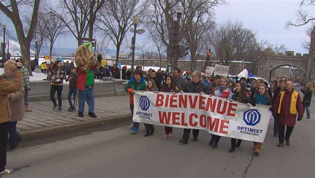 Société - Une marche à Québec pour dénoncer l'intimidation