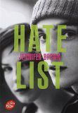 Hate list ✒️✒️✒️✒️ Jennifer Brown - Carnet de bord littéraire