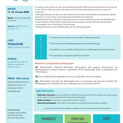 Formation de Sensibilisation avec inscription individuelle