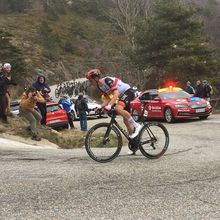 Paris-Nice, au col de la Mure (105 km)