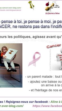 Cancer &amp; précarité : héritage pour nos enfants...!