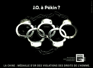 La Chine : Médaille d'Or des violations des Droits de l'Homme