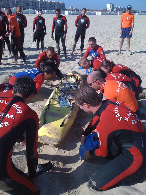 matinée d'echaufement, un mini Raid... sur le stage amarinage