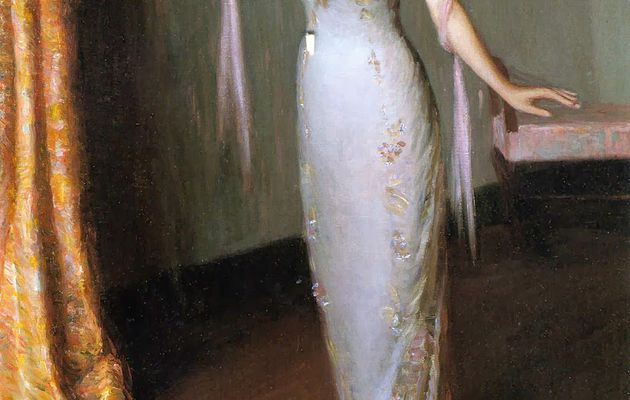 Le Tableau du Samedi : Lilla Cabot Perry, « Lady in a evening dress », 1911