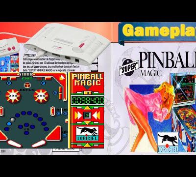 GX4000 - Super Pinball Magic - Gameplay (1991)