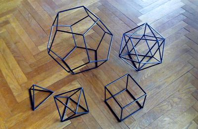 Building the Platonic solids