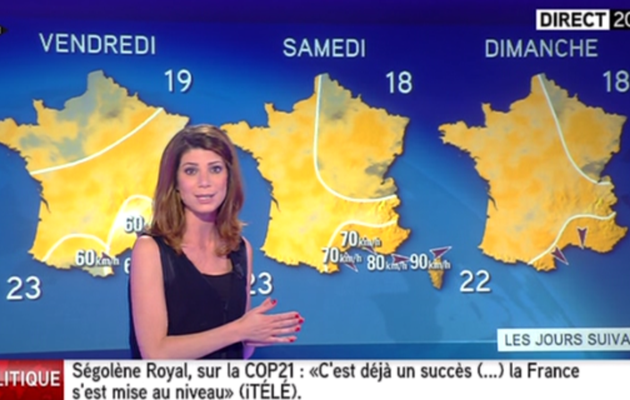 2015 09 02 - LA METEO de CHLOE NABEDIAN sur i>tele