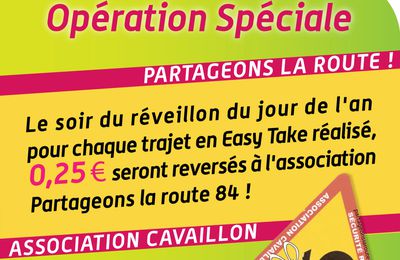 Opération spéciale Réveillon - Partageons la route !
