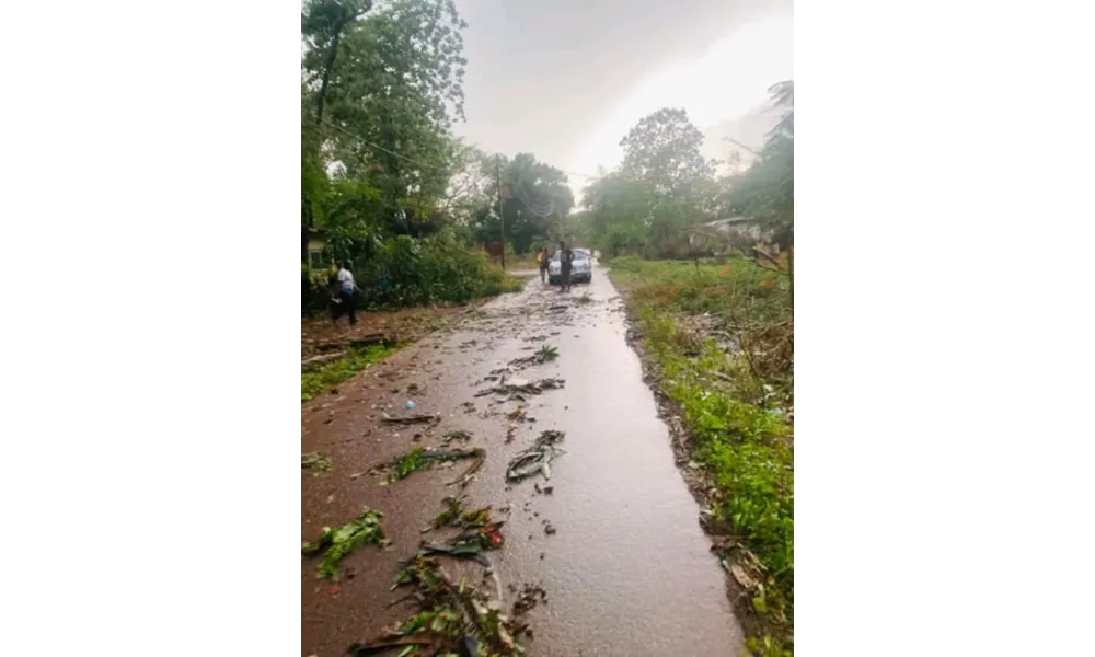 UNE TORNADE REND LA VILLE DE FRIA MECONNAISSABLE : PLUSIEURS DEGÂTS MATERIELS ET COUPURE DE COURANT !