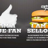 Burger King désabonne les fans qui lui préfèrent McDonald's sur Facebook