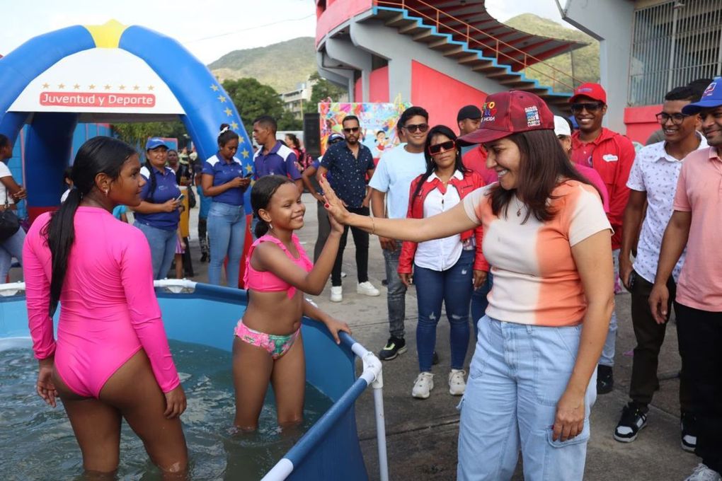 Más de 500 niños y niñas disfrutaron de “Vacaciones Felices 2024” en el Estadio Independencia de Puerto Cabello