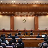 (2e LD) Destitution de Yoon pour "violation grave de la loi et trahison de la confiance du peuple" | AGENCE DE PRESSE YONHAP