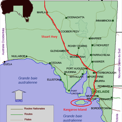 Traversée de l'outback - 29/30.08.11