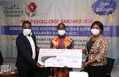 Promotion de l'excellence au Bénin : Thierry GANDAHO célèbre les meilleurs au Cep et au Bac