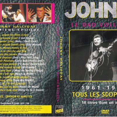 Jaquette dvd Johnny Hallyday le dvd collector