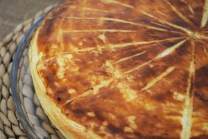 Galette des rois à la crème de marrons 