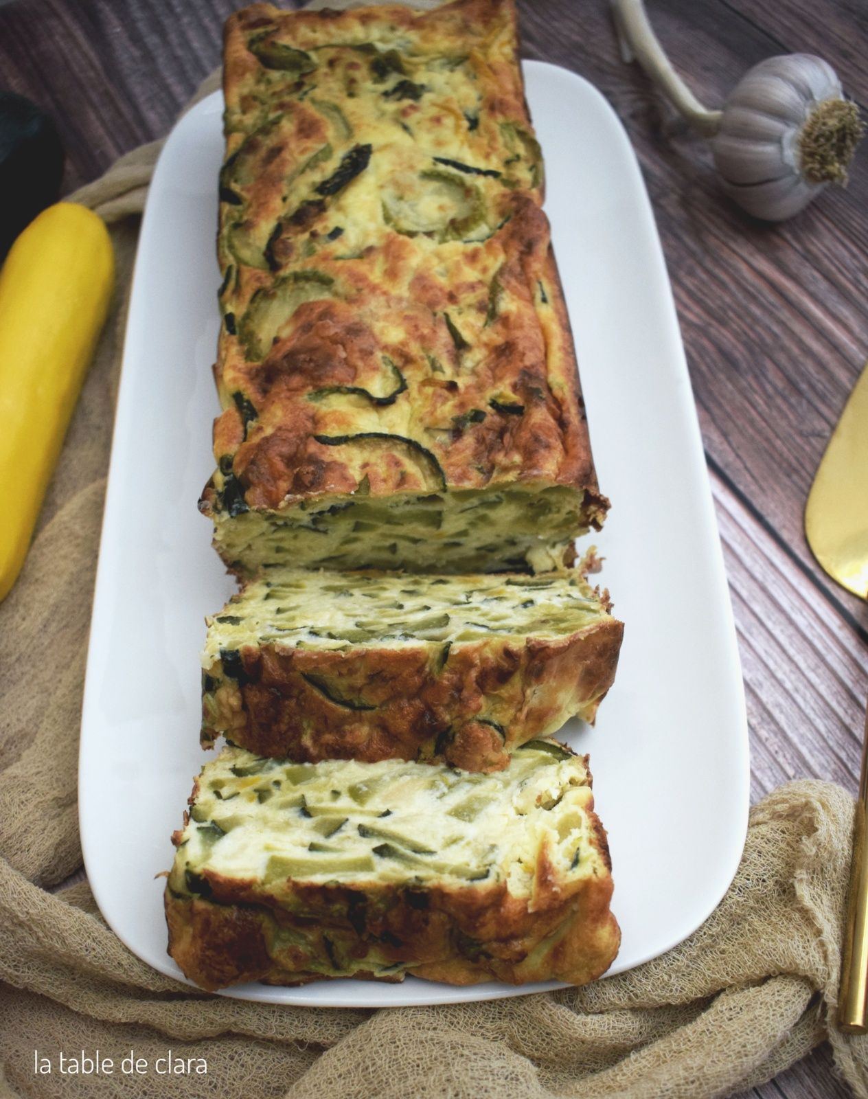 Terrine courgettes