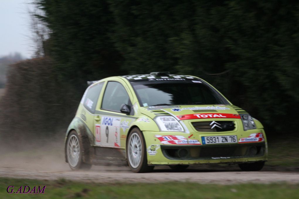 Premier rallye de la saison 2010 dans le Nord de la France