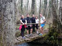 D 20 : Les G1 et G2 au départ et le G1 au col du Pilori à la rencontre d'Héloîse. 17Km D+ 474m.