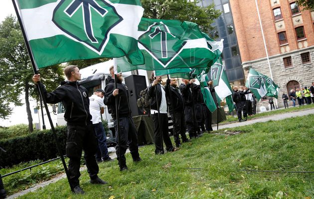 300 Militants du Mouvement Résistance Nordique se rassemblent à Stockholm avant les Elections législatives suédoises du 9 septembre 2018   (+ Vidéo)