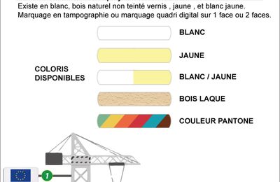 Mètre pliant professionnel d'une longueur de 2 mètres fabriqué en bois de hêtre ou de charme de forêts gérées et protégées avec label forestier - GO140-B72-2M