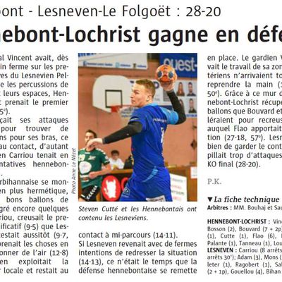 Hennebont-Lochrist gagne en défense.