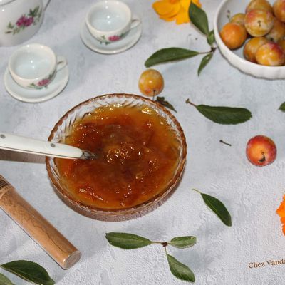 Confiture de mirabelles aux spéculoos 