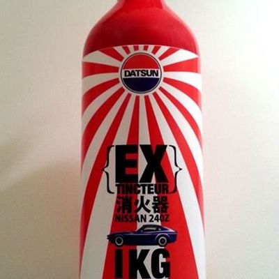 Extincteur personnalisé // Customized extinguisher