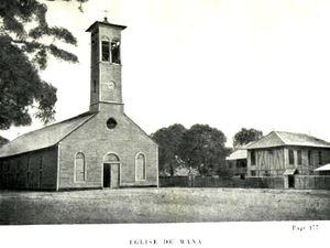 Eglise Saint Joseph de Mana (Guyane)