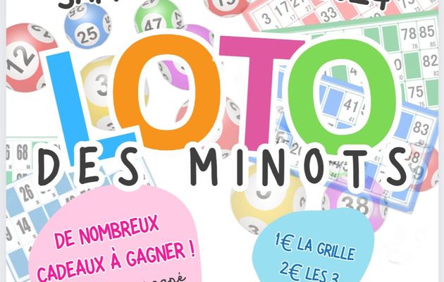 LOTO des Minots à l’Harmonie 