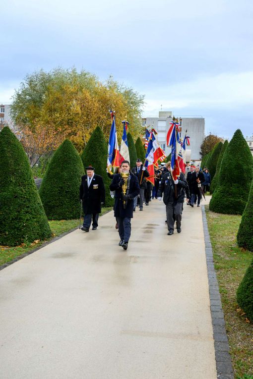 Commémoration de l’armistice à Issy-les-Moulineaux.