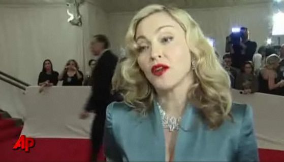 Madonna at Met Gala 2011 in New York - May 2, 2011