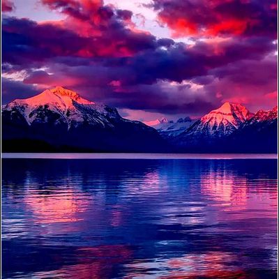 Lac McDonald - Montana - Etats-Unis