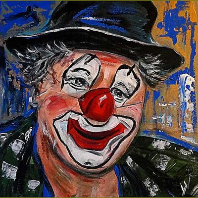 Clowns en peinture -  Yvonne Nielsen - Ruben Madsen