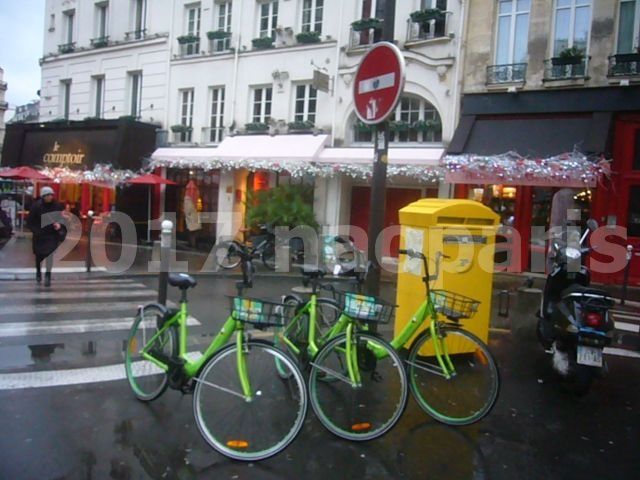 【PARIS】 les velos en libre-serviceレンタル自転車1