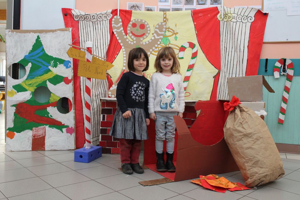 alp maternelle :le traîneau du père noël