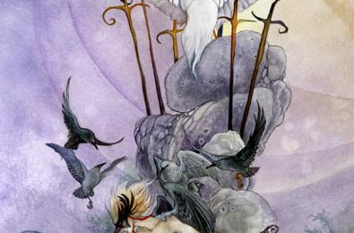Shadowscapes Tarot – Seven of Swords