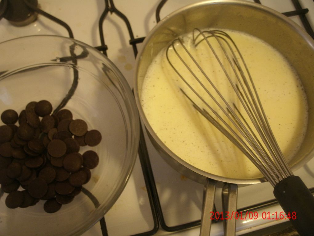 les cannelés au chocolat en images