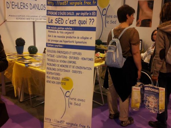 Bilan du salon Autonomic de Rennes (35) pour &quot;Vivre avec le SED&quot;