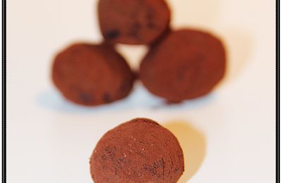Truffes au chocolat