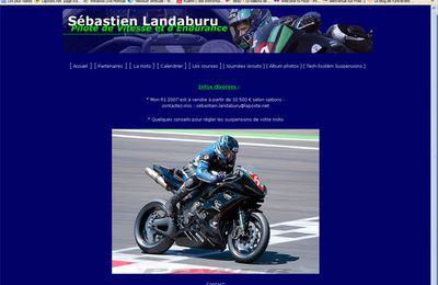Site course moto
