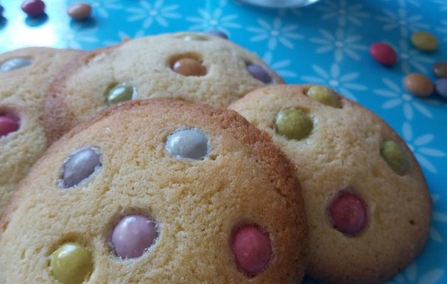 Petits gateaux fondant aux smarties