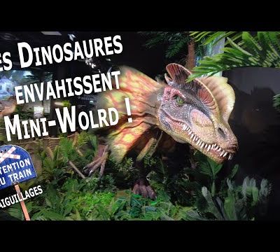 Les dinosaures envahissent Mini-World Lyon