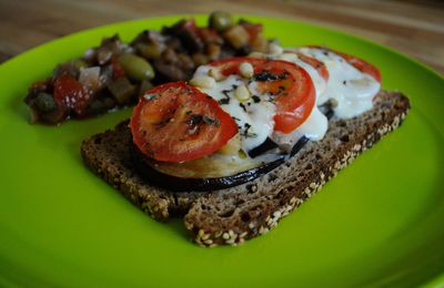 Bruschettas végétariennes