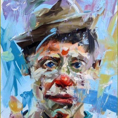 Clowns en peinture -  Paul Wright