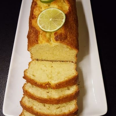 Cake au citron vert
