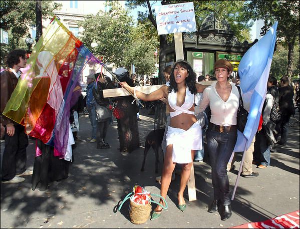 Manif des Homos et Transsexuel(les) le 6 octobre 2007 à Paris